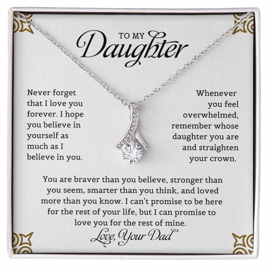 To My Daughter | Alluring Beauty necklace